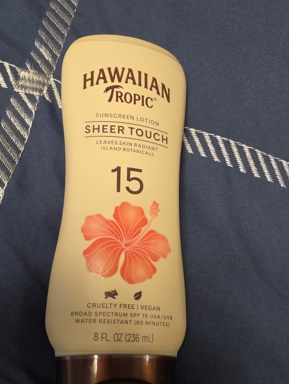 Hawaiian Tropic Sheer Touch SPF 15 Sunscreen Lotion - Cream/Orange